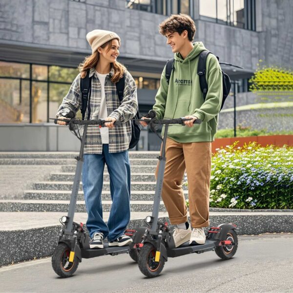 Aokda A1 Foldable Electric Scooter – 250W/800W Motor, 48V 10AH Battery, 45Km/h, Dirt Tires - Image 2