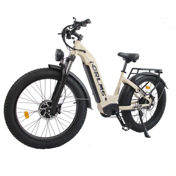 ORLMS MN-6 Dual Motor 3000W Peak Electric Bike – 52V 23Ah Battery, 26x4.0 Fat Tires, 62KM/H Max Speed, Hydraulic Disc Brakes, Full Suspension, 7-Speed Gears, UL & CE Tested! - Image 2