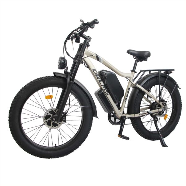 ORLMS MX500 Dual Motor 3000W Peak Electric Bike – 52V 25Ah Battery, 26x4.0 Fat Tires, 62KM/H Max Speed, Hydraulic Disc Brakes, Full Suspension, 7-Speed Gears, UL & CE Tested! - Image 3