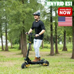 iENYRID ES1 Dual Motor Electric Scooter – 2400W Power, 48V 20.8AH Battery, 55Km/h Speed, Off-Road Tires