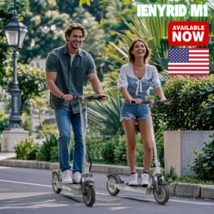iENYRID M1 Electric Scooter – 500W Motor, 36V 12.5AH Battery, 35Km/h Speed, Honeycomb Tires, App Connectivity