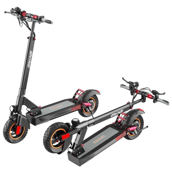 iENYRID M4 Electric Scooter – 600W Motor, 48V 10Ah Battery, 45km/h Max Speed, 30km Range, Off-Road Pneumatic Tires, 150kg Load Capacity - Image 3