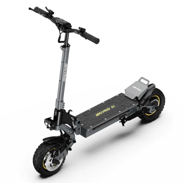 iENYRID S1 Electric Scooter – 800W Motor, 48V 15AH Battery, 45Km/h Speed, Hydraulic Suspension, Dual Disc Brakes - Image 6