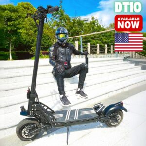DT10 Electric Scooter – 1000W Motor, 48V 15Ah Battery, 31 MPH Max Speed