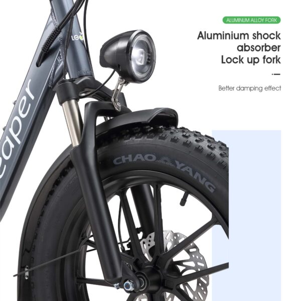 A1 Foldable Fat Tire eBike – 750W Power, 90km Range, 26x4" Tires, Hydraulic Brakes, 48V 20AH Battery - Image 8