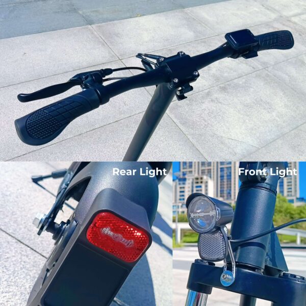 DT01 Electric Scooter – 36V 13Ah | 400W Motor | EU Street Legal - Image 6