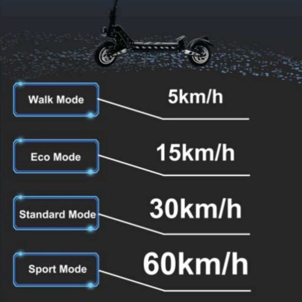 DT10 Electric Scooter – 48V 15Ah | 1000W Motor | High-Performance Urban Commuter - Image 5